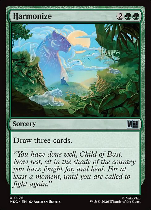 Harmonize Magic: The Gathering card