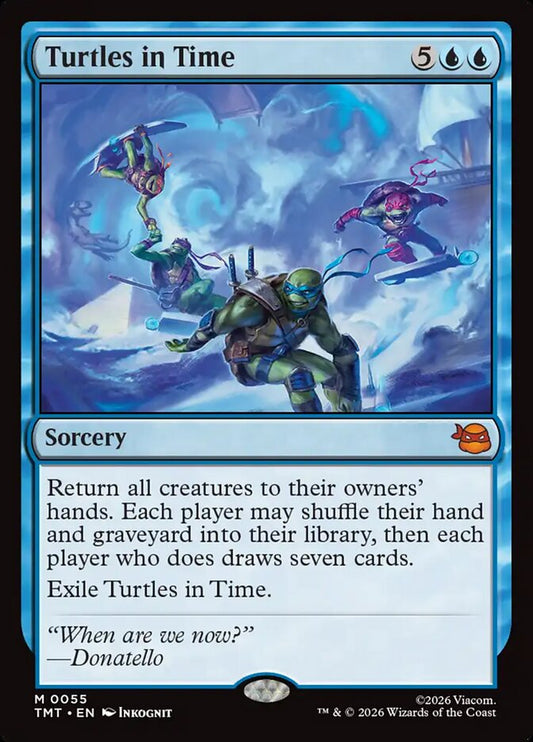 Turtles in Time card image