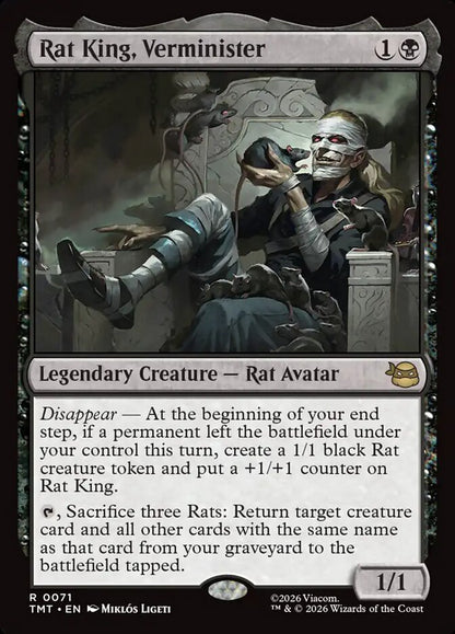 Rat King, Verminister card image