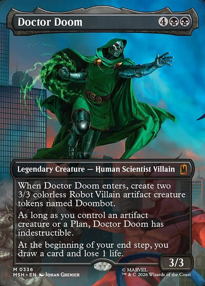 Doctor Doom Magic: The Gathering card