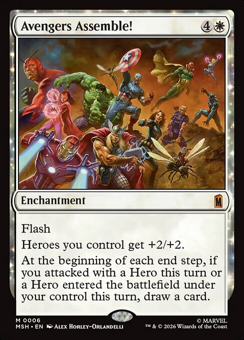 Avengers Assemble! Magic: The Gathering card