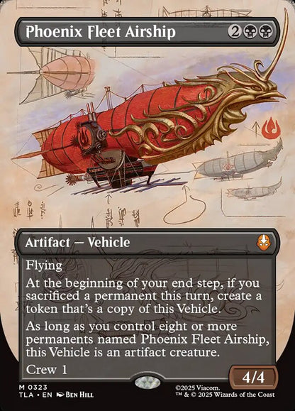 Phoenix Fleet Airship Magic: The Gathering card