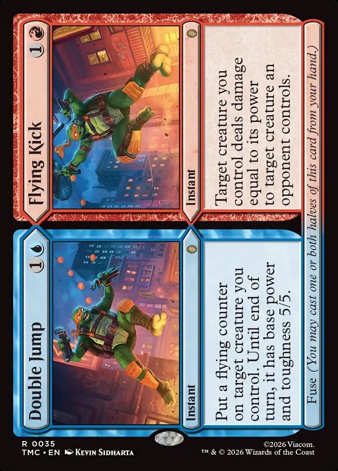 Double Jump // Flying Kick card image