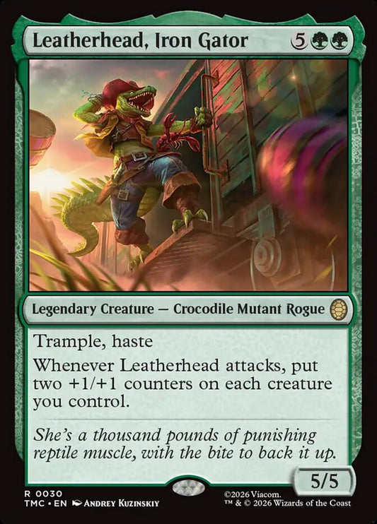 Leatherhead, Iron Gator card image