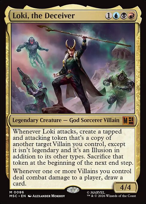 Loki, the Deceiver Magic: The Gathering card