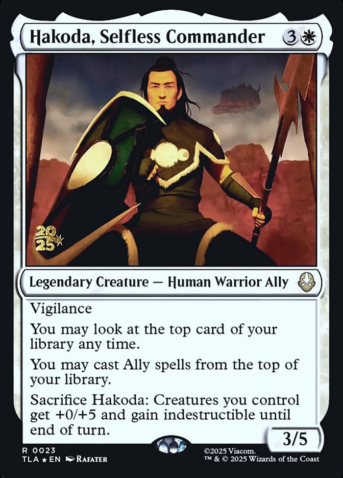 Hakoda, Selfless Commander card image