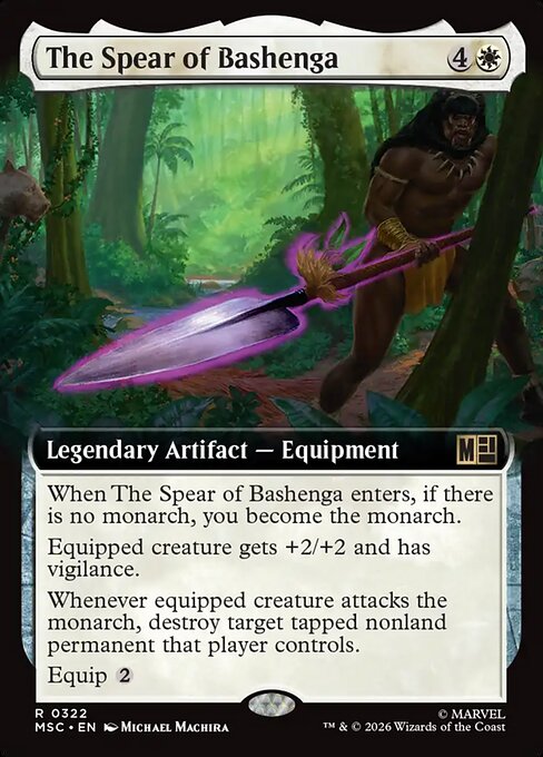 The Spear of Bashenga Magic: The Gathering card