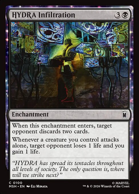 HYDRA Infiltration Magic: The Gathering card