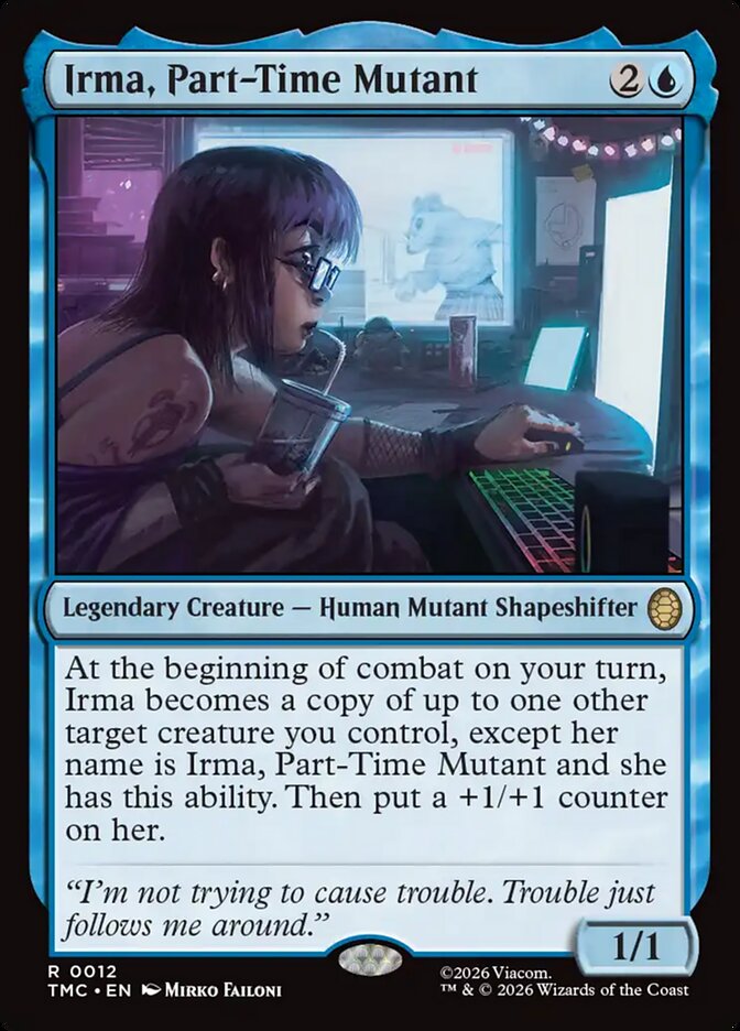 Irma, Part-Time Mutant card image