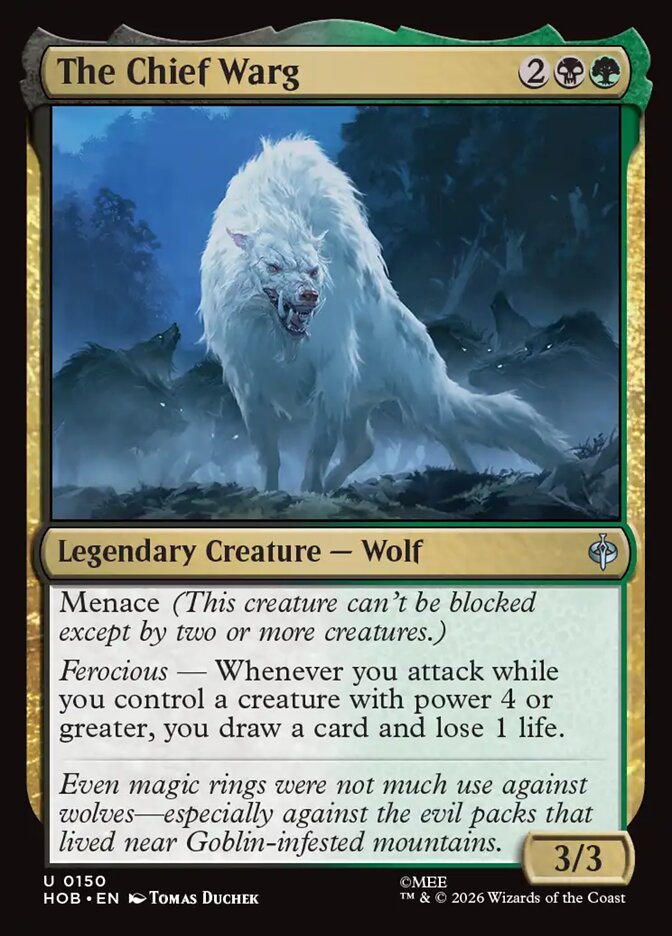 The Chief Warg card image