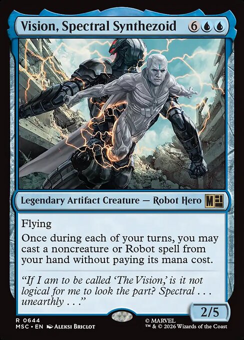 Vision, Spectral Synthezoid Magic: The Gathering card