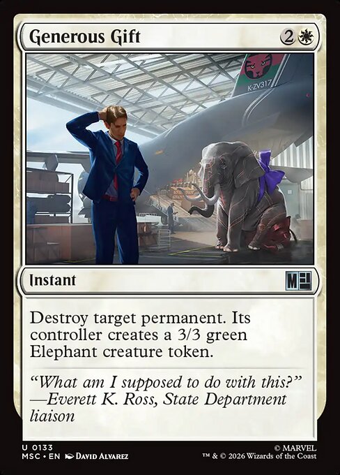 Generous Gift Magic: The Gathering card