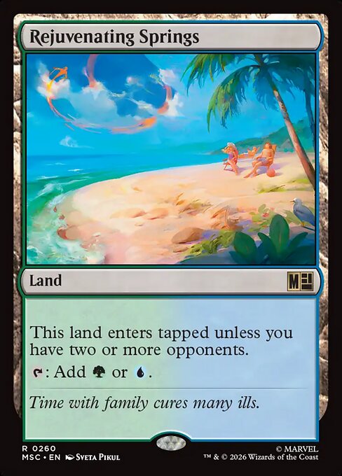 Rejuvenating Springs Magic: The Gathering card