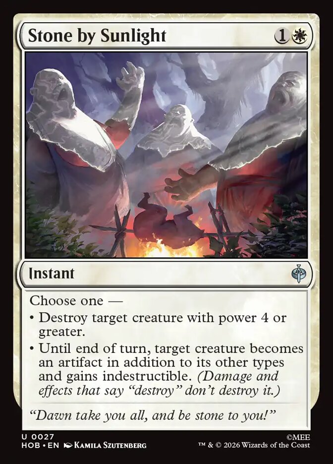 Stone by Sunlight card image