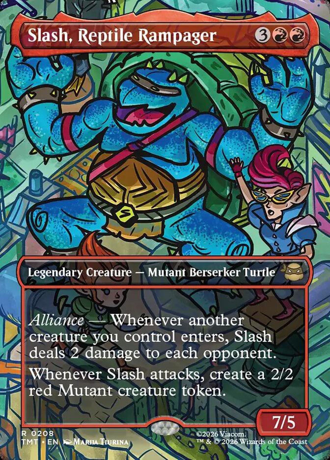 Slash, Reptile Rampager card image