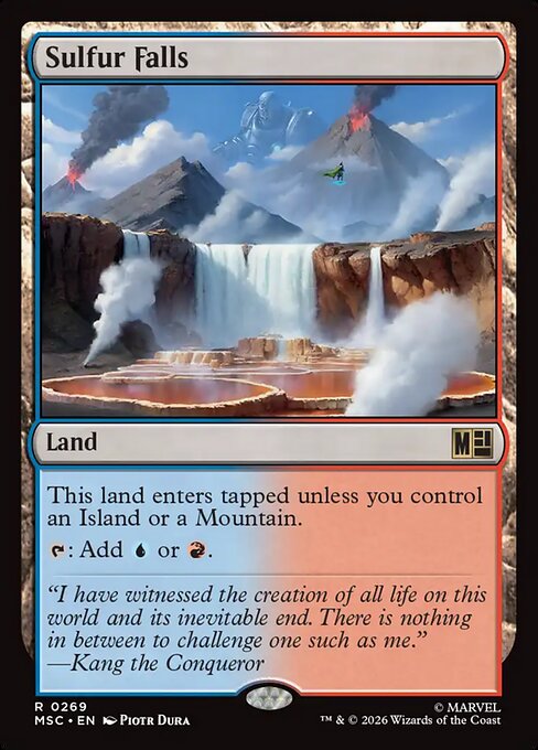 Sulfur Falls Magic: The Gathering card