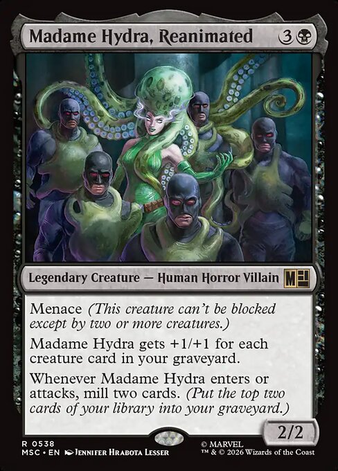 Madame Hydra, Reanimated Magic: The Gathering card