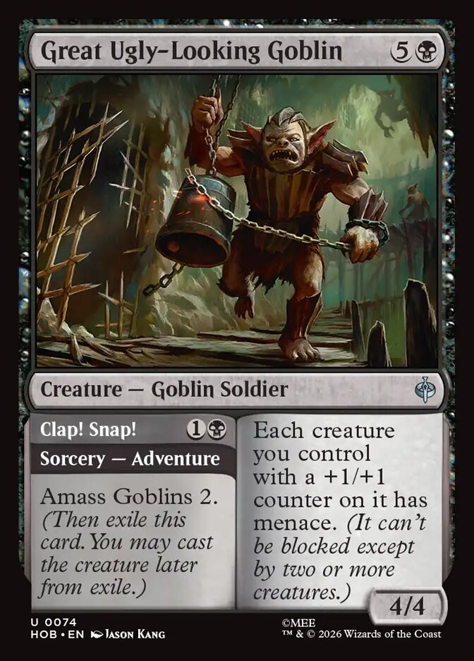 Great Ugly-Looking Goblin // Clap! Snap! card image