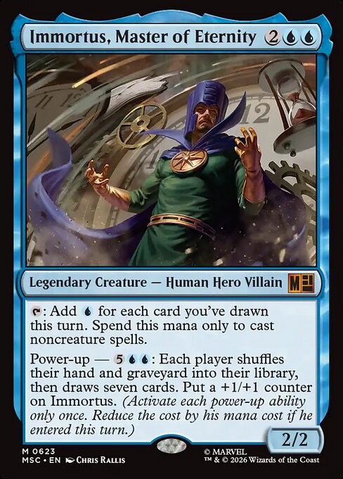 Immortus, Master of Eternity Magic: The Gathering card