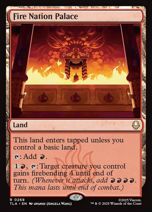 Fire Nation Palace Magic: The Gathering card