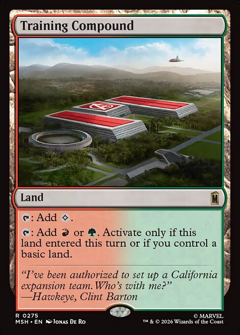 Training Compound Magic: The Gathering card