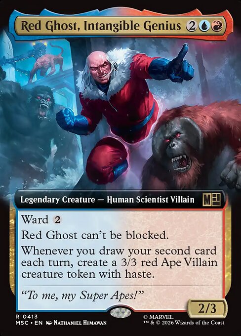 Red Ghost, Intangible Genius Magic: The Gathering card