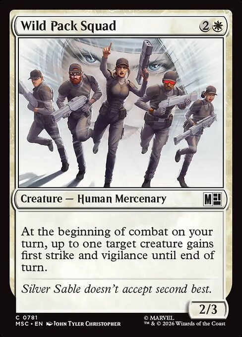 Wild Pack Squad Magic: The Gathering card