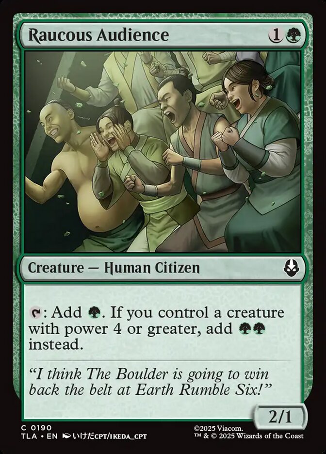 Raucous Audience (Avatar: The Last Airbender)