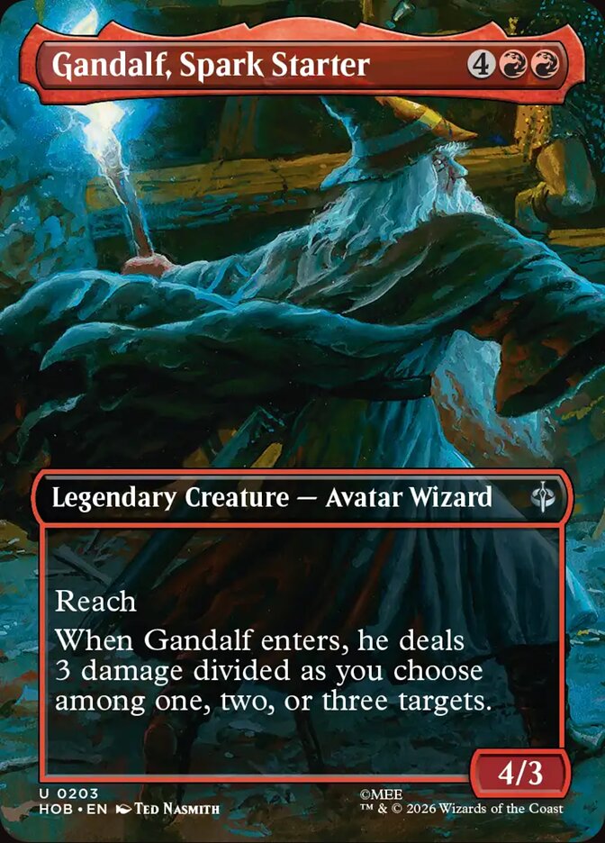 Gandalf, Spark Starter card image