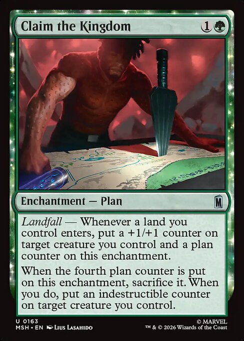 Claim the Kingdom Magic: The Gathering card