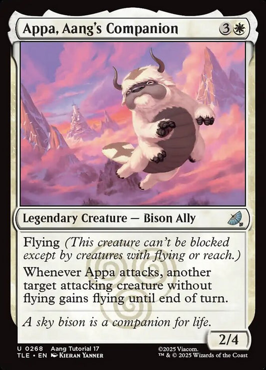 Appa, Aang's Companion card image