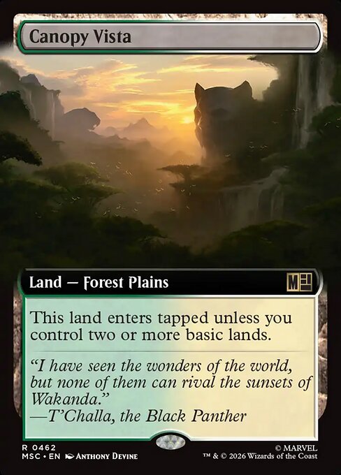 Canopy Vista Magic: The Gathering card