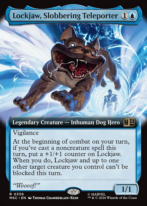 Lockjaw, Slobbering Teleporter Magic: The Gathering card