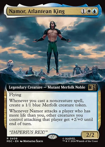Namor, Atlantean King Magic: The Gathering card