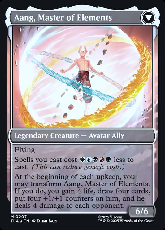 Aang, Master of Elements card image