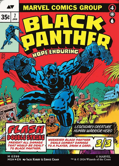 Black Panther, Hope Enduring Magic: The Gathering card