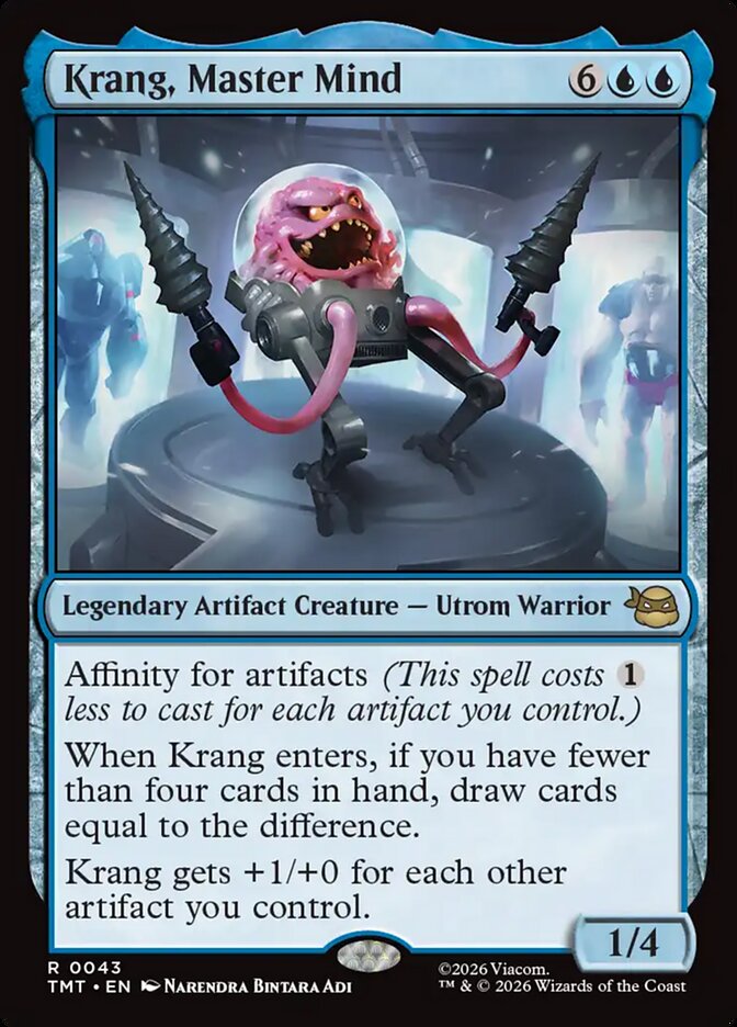 Krang, Master Mind card image