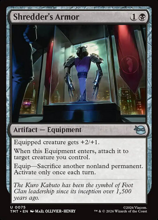 Shredder's Armor card image