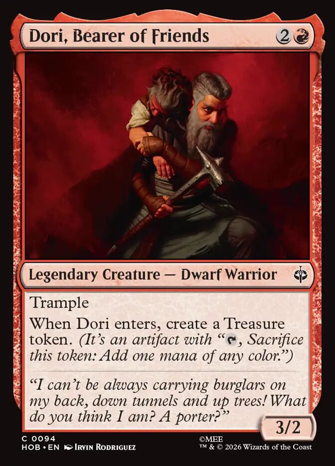 Dori, Bearer of Friends card image