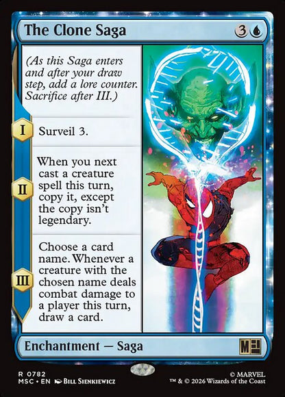 The Clone Saga Magic: The Gathering card