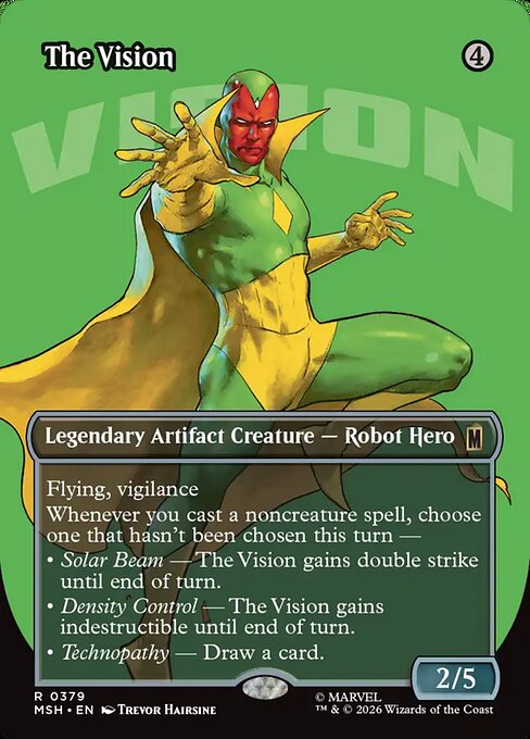 The Vision Magic: The Gathering card