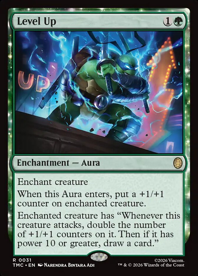 Level Up card image