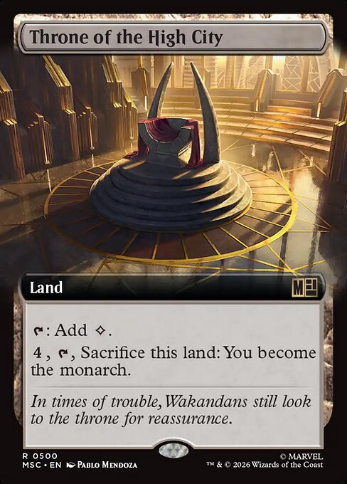 Throne of the High City Magic: The Gathering card