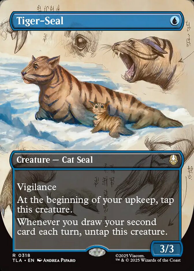 Tiger-Seal Magic: The Gathering card