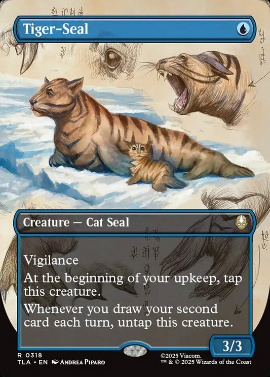 Tiger-Seal Magic: The Gathering card