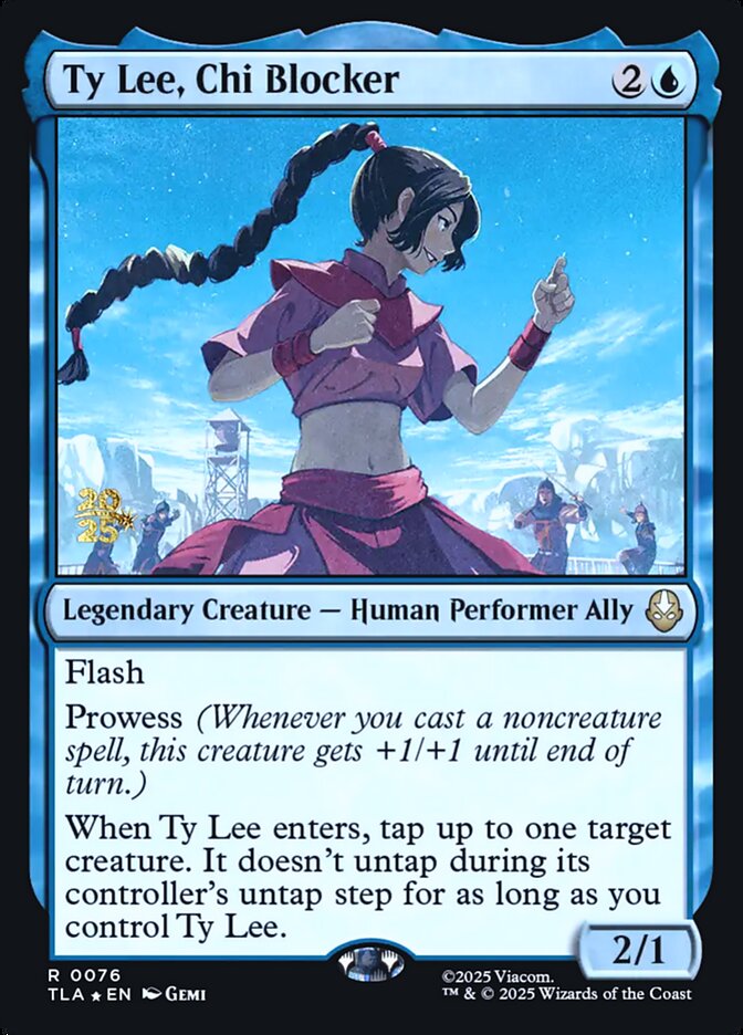 Ty Lee, Chi Blocker card image