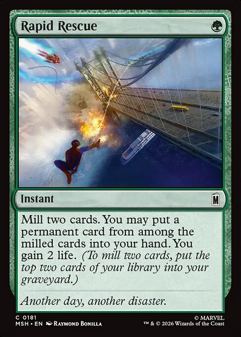Rapid Rescue Magic: The Gathering card