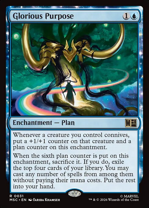 Glorious Purpose Magic: The Gathering card