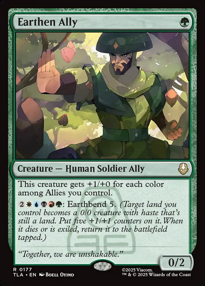 Earthen Ally Magic: The Gathering card