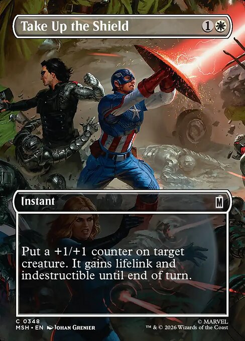 Take Up the Shield Magic: The Gathering card